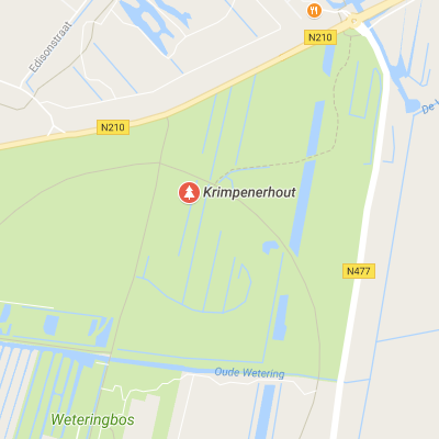 locatie Krimpenerhout